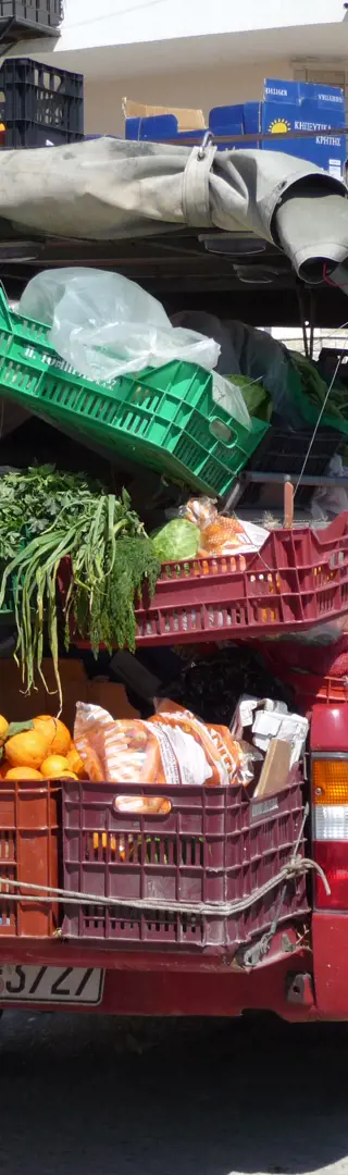 Fahrender Gemüsemarkt